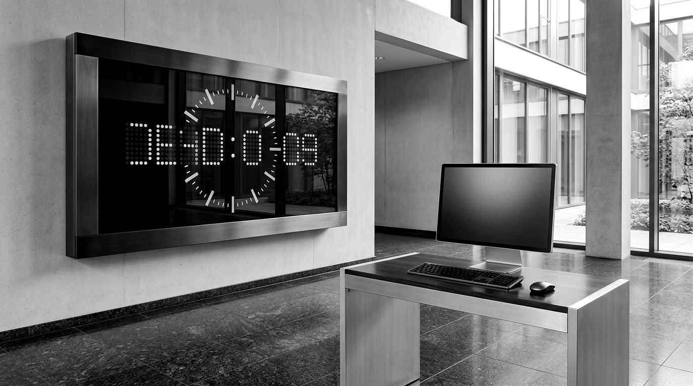 A public countdown display in a European regulatory setting showing the date 11 September 2026, with an ENISA reporting-platform submission screen alongside it