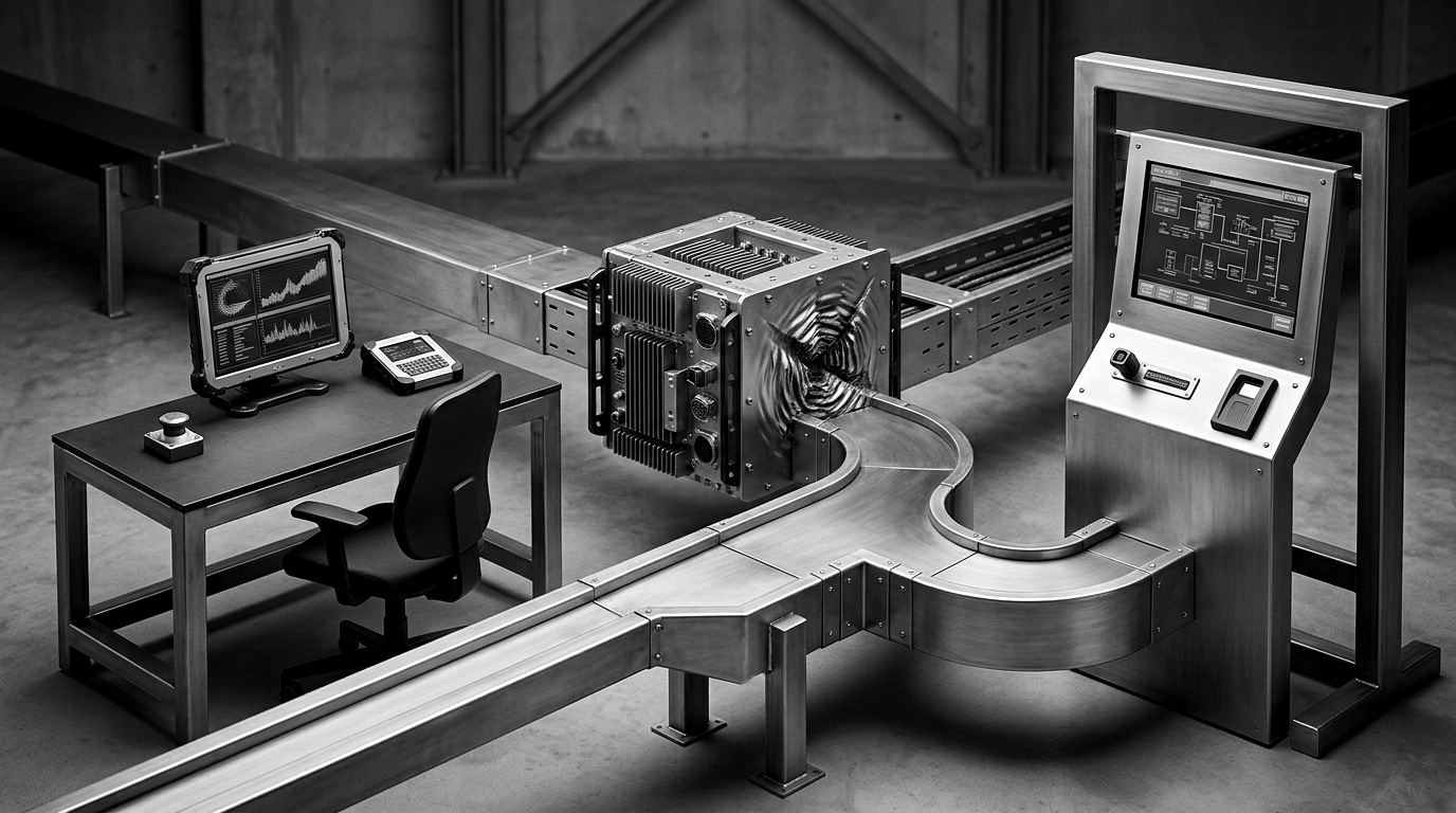 A single cyberattack on an industrial gateway forking into two reporting paths: one to the plant operator's national CSIRT under NIS2 Article 23, one to the coordinating CSIRT and ENISA under CRA Article 14, each on its own 24h/72h clock